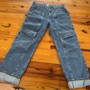 Agolde Women's Blue Boyfriend Jeans